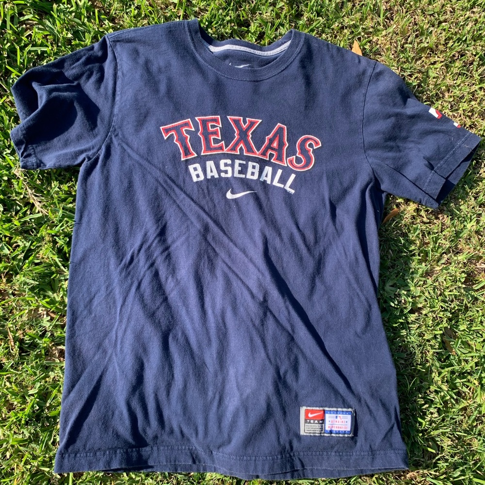 Texas Rangers baseball T-shirt Nike